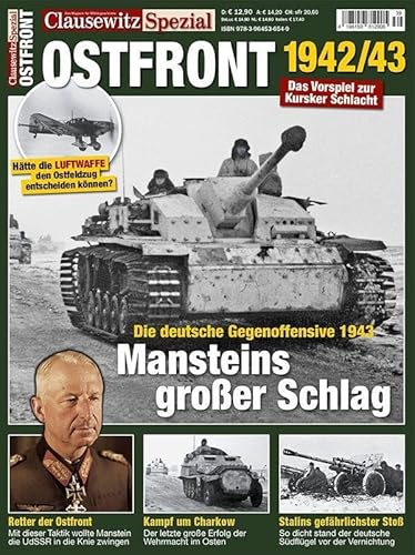 Mansteins großer Schlag: Clausewitz Spezial 39 von GeraMond Verlag