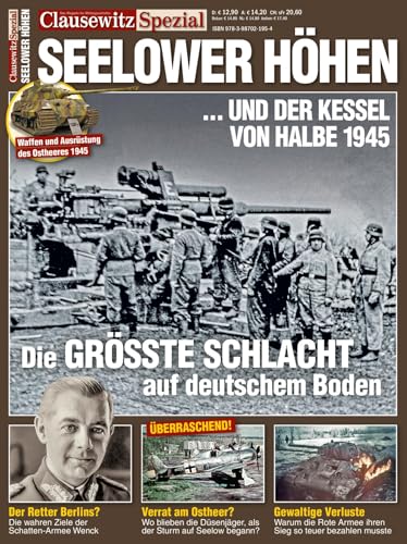 Seelower Höhen 1945: Clausewtiz Spezial 48/2025 von GeraMond Verlag