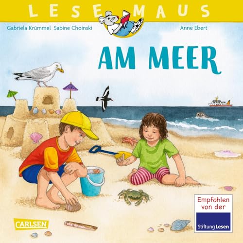 LESEMAUS 10: Am Meer: Erstes Wissen über die Lebenswelt an Ost- und Nordsee | Sachbilderbuch für Kinder ab 3 Jahre (10) von Carlsen