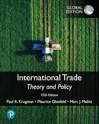 International Trade: Theory and Policy, Global Edition von Pearson
