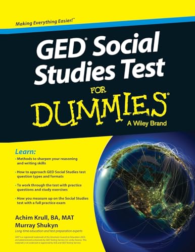 GED Social Studies Test FD (For Dummies)