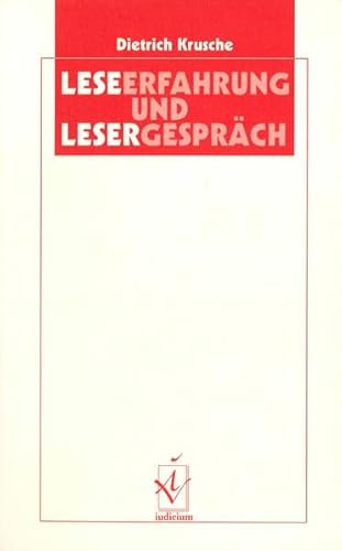 Leseerfahrung und Lesergespräch