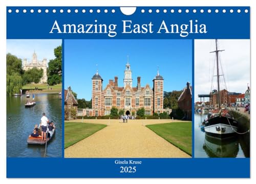 Amazing East Anglia (Wandkalender 2025 DIN A4 quer), CALVENDO Monatskalender von CALVENDO