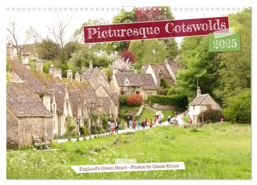 Picturesque Cotswolds (Wall Calendar 2025 DIN A3 landscape), CALVENDO 12 Month Wall Calendar: Scenic views of an outstanding English region