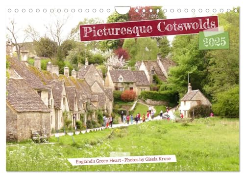 Picturesque Cotswolds (Wall Calendar 2025 DIN A4 landscape), CALVENDO 12 Month Wall Calendar: Scenic views of an outstanding English region