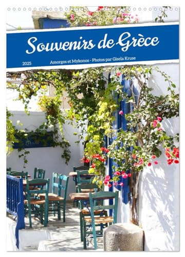 Souvenirs de Grèce (Calendrier mural 2025 DIN A3 horizontal), CALVENDO calendrier mensuel: Désir de Grèce