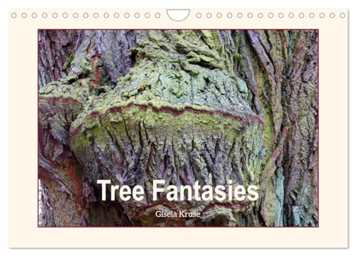 Tree Fantasies (Wall Calendar 2025 DIN A4 landscape), CALVENDO 12 Month Wall Calendar: Dead trees enchant with vibrant art
