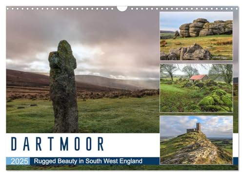 Dartmoor (Wall Calendar 2025 DIN A3 landscape), CALVENDO 12 Month Wall Calendar: Rugged beauty in South West England