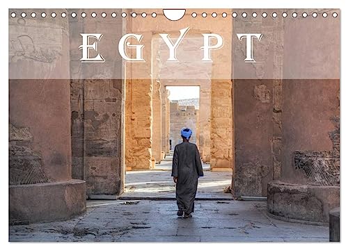 Egypt (Wall Calendar 2025 DIN A4 landscape), CALVENDO 12 Month Wall Calendar: Country of deserts and temples