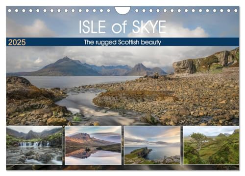 Isle of Skye (Wall Calendar 2025 DIN A4 landscape), CALVENDO 12 Month Wall Calendar: The rugged Scottish beauty