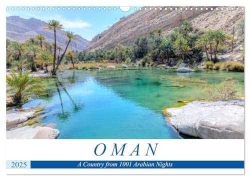Oman (Wall Calendar 2025 DIN A3 landscape), CALVENDO 12 Month Wall Calendar: A Country from 1001 Arabian Nights