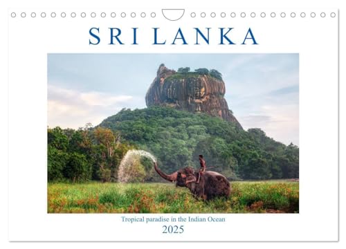 Sri Lanka (Wall Calendar 2025 DIN A4 landscape), CALVENDO 12 Month Wall Calendar: Tropical paradise in the Indian Ocean