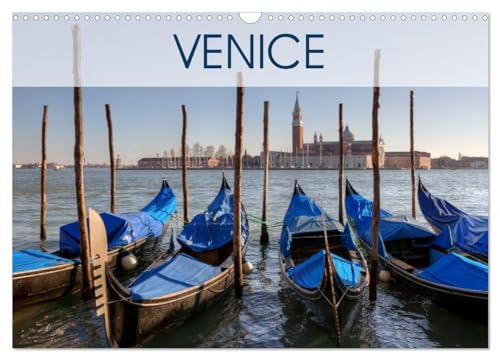 Venice (Wall Calendar 2025 DIN A3 landscape), CALVENDO 12 Month Wall Calendar: Venice never loses its capacity to enchant with its canals and palaces.
