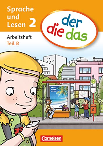der-die-das - Sprache und Lesen - 2. Schuljahr: Arbeitsheft Sprache Teil A und B im Paket von Cornelsen Verlag GmbH