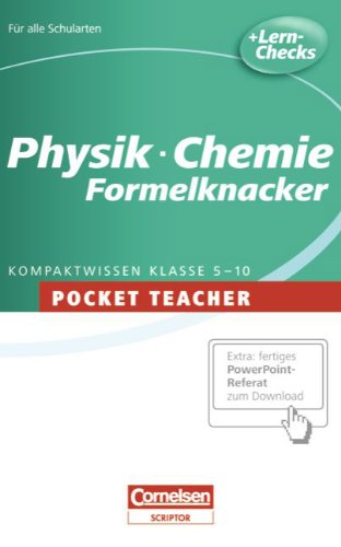 Pocket Teacher - Sekundarstufe I: Physik/Chemie: Formelknacker