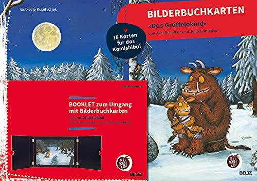 Bilderbuchkarten »Das Grüffelokind« von Axel Scheffler und Julia Donaldson: 16 Karten für das Kamishibai. Booklet zum Umgang mit Bilderbuchkarten (Beltz Nikolo)