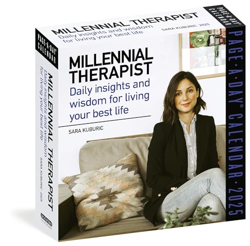 Millennial Therapist Page-A-Day® Calendar 2025: Daily Insights and Wisdom for Living Your Best Life
