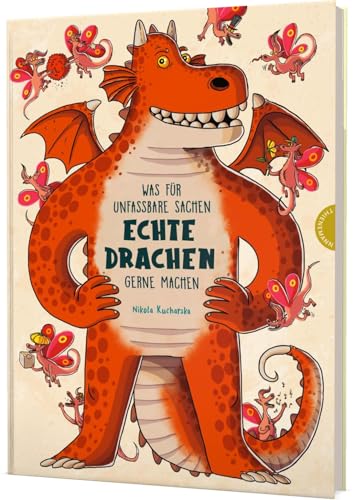 Was für unfassbare Sachen echte Drachen gerne machen: Erfundene Fakten über Drachen in witzigen Wimmelbildern von Thienemann-Esslinger Verlag GmbH