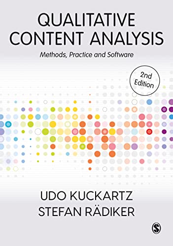 Qualitative Content Analysis: Methods, Practice and Software von Sage Publications
