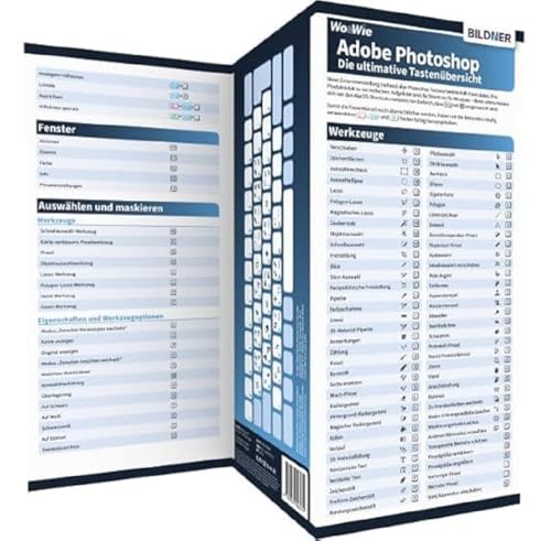 Photoshop - Die ultimative Tastenübersicht (für die Version CC = Creative Cloud) von BILDNER Verlag