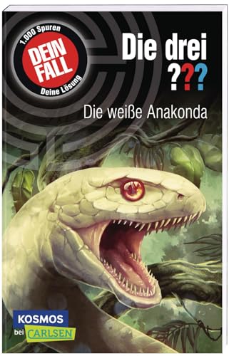 Die drei ??? Dein Fall: Die weiße Anakonda: Interaktive Detektivgeschichte zum Mitraten für Kinder ab 10 Jahren über illegalen Tierhandel mit seltenen Reptilien Die drei ??? Dein Fall: Die weiße Anakonda: Interaktive Detektivgeschichte zum Mitraten für Kinder ab 10 Jahren über illegalen Tierhandel mit seltenen Reptilien
