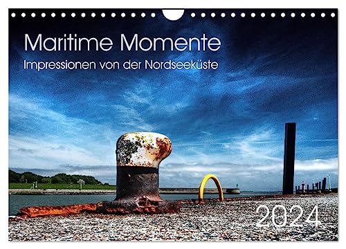 Maritime Momente (Wandkalender 2024 DIN A4 quer), CALVENDO Monatskalender von CALVENDO