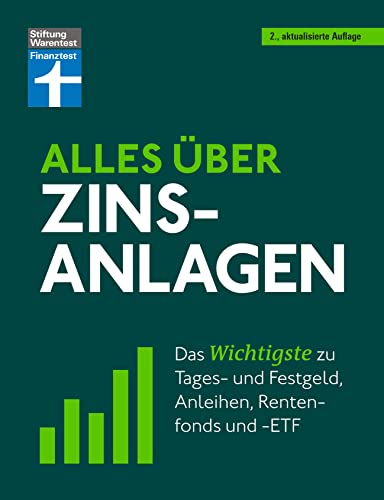 Alles über Zinsanlagen - von den ersten Schritten der Geldanlage bis zur finalen Strategie - mit nützlichen Checklisten: Das Wichtigste zu Tages- und Festgeld, Anleihen, Rentenfonds und -ETF von Stiftung Warentest