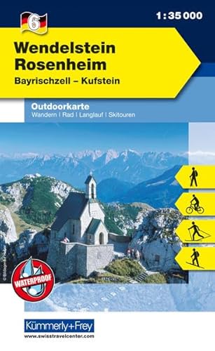 Outdoorkarte 06 Wendelstein - Rosenheim 1 : 35.000: Wandern, Rad, Langlauf, Skitouren. Bayrischzell, Kufstein: Nr. 6, Outdoorkarte Deutschland, 1:35 ... Outdoorkarten Deutschland, Band 6)