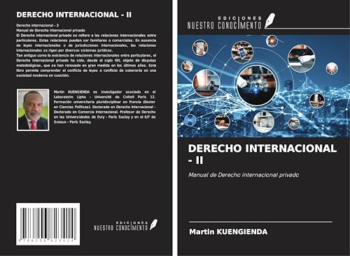 DERECHO INTERNACIONAL - II: Manual de Derecho internacional privado von Ediciones Nuestro Conocimiento