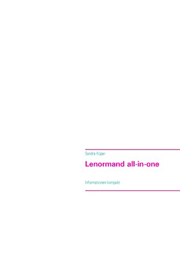 Lenormand all-in-one: Informationen kompakt von Books on Demand