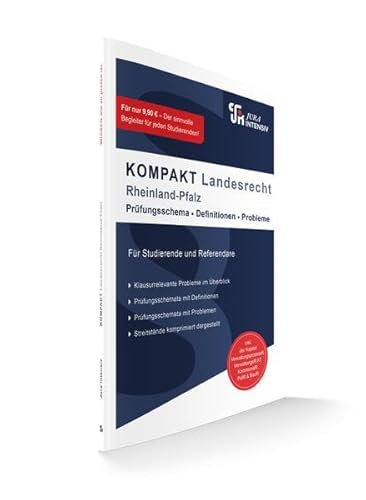 KOMPAKT Landesrecht - Rheinland-Pfalz: Auf knapp 100 Seiten: Probleme und Definitionen im Überblick (KOMPAKT / Grundsätzlich jeder Problembereich auf 2 Seiten dargestellt)