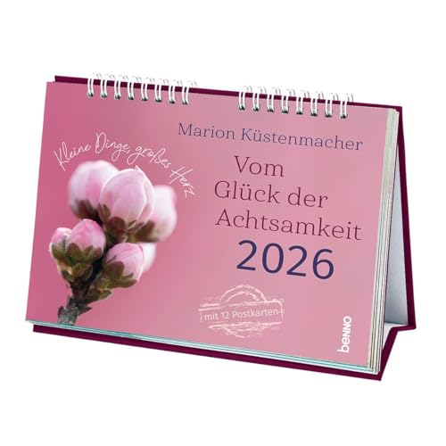 Vom Glück der Achtsamkeit 2026: Der Postkartenkalender von St. Benno