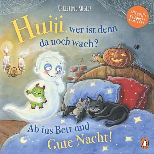 Huiii, wer ist denn da noch wach? – Ab ins Bett und Gute Nacht!: Pappbilderbuch ab 2 Jahren mit Überraschungsklappen Huiii, wer ist denn da noch wach? – Ab ins Bett und Gute Nacht!: Pappbilderbuch ab 2 Jahren mit Überraschungsklappen
