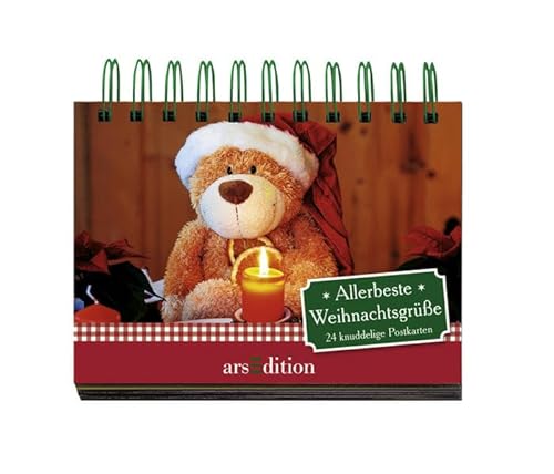 Allerbeste Weihnachtsgrüße: 24 knuddelige Postkarten Allerbeste Weihnachtsgrüße: 24 knuddelige Postkarten von arsEdition