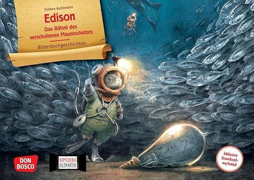 Edison. Das Rätsel des verschollenen Mauseschatzes. Kamishibai Bildkartenset: Entdecken – Erzählen – Begreifen: Bilderbuchgeschichten. Die geniale ... für unser Erzähltheater) von Don Bosco Medien