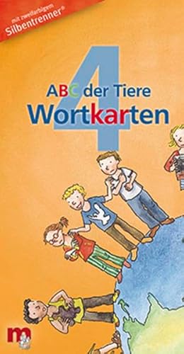 ABC der Tiere 4 – Wortkarten in 5-Fächer-Lernbox: Eine Wörterkartei zum Üben, Klasse 4 ABC der Tiere 4 – Wortkarten in 5-Fächer-Lernbox: Eine Wörterkartei zum Üben, Klasse 4
