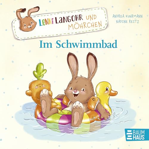Lenni Langohr und Möhrchen im Schwimmbad: Mit Hase Lenni Langohr einen Ausflug ins Schwimmbad machen und spielerisch den Wortschatz fördern, für Kinder ab 2 Jahren Lenni Langohr und Möhrchen im Schwimmbad: Mit Hase Lenni Langohr einen Ausflug ins Schwimmbad machen und spielerisch den Wortschatz fördern, für Kinder ab 2 Jahren