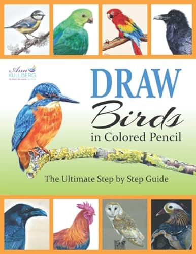 DRAW Birds in Colored Pencil: The Ultimate Step by Step Guide von Independently published