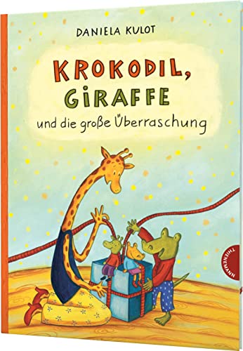 Krokodil und Giraffe: Krokodil, Giraffe und die große Überraschung: Quietschvergnügtes Bilderbuch über ein ungleiches Paar von Thienemann