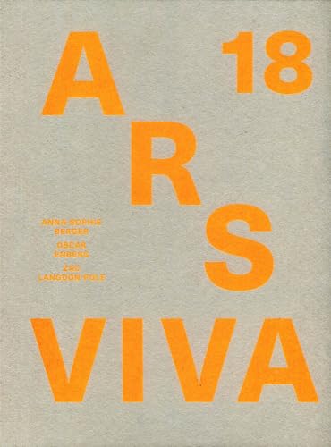 Ars Viva 2018: Anna-sophie Berger, Oscar Enberg, Zac Langdon-pole (Sternberg Press)