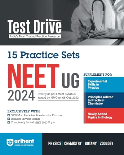 Arihant Test Drive 15 Practice Sets For NEET UG 2024 von Arihant Publication India Limited