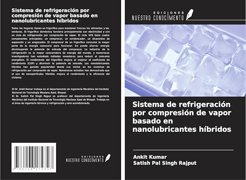 Sistema de refrigeración por compresión de vapor basado en nanolubricantes híbridos