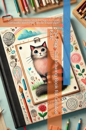 "30-Page Cat Drawing Book for Creative Kids": "Fun and Inspiring Sketch Pages to Spark Creativity and Foster Artistic Expression" "30-Page Cat Drawing Book for Creative Kids": "Fun and Inspiring Sketch Pages to Spark Creativity and Foster Artistic Expression" von Independently published