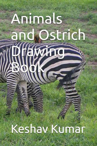 Animals and Ostrich Drawing Book von Independently published