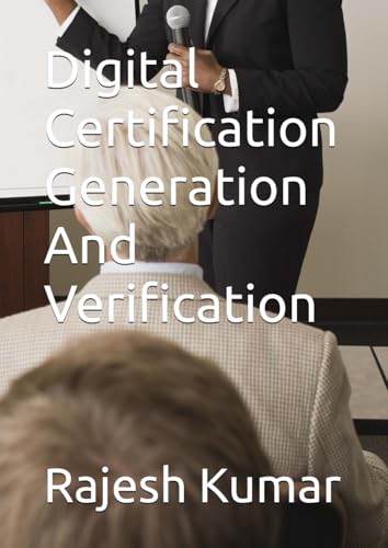 Digital Certification Generation And Verification