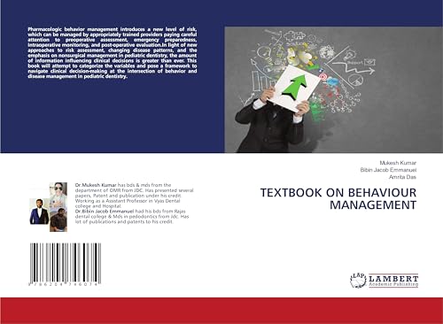 TEXTBOOK ON BEHAVIOUR MANAGEMENT: DE von LAP LAMBERT Academic Publishing