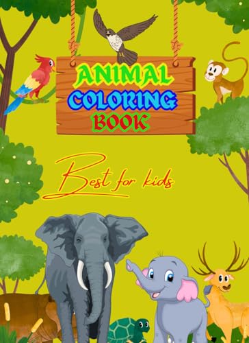 Animal coloring book von Independently published