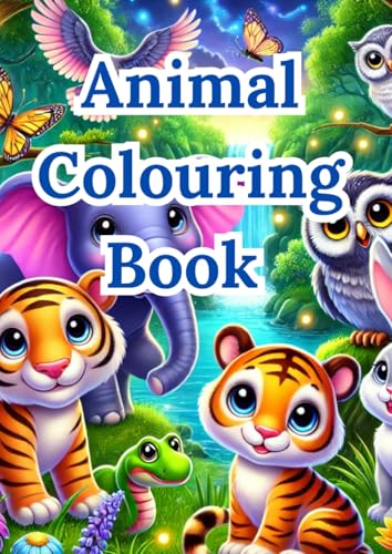 Cute Animal Coloring Book for kids colouring book von Independently published