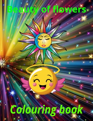 Flowers colouring book for kids von Independently published