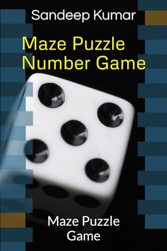 Maze Puzzle Number Game: Maze Puzzle Game von Independently published